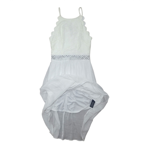 BCX Juniors Lace Hi-Low Fit & Flare Dress Size 3 - Picture 5 of 13